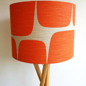 Scion Lohko Fabric Lampshade in Paprika & Pebble image 9