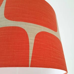 Scion Lohko Fabric Lampshade in Paprika & Pebble image 8