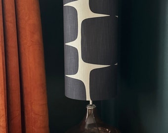 X Tall, 30cm Diameter Scion Lohko Fabric Lampshade in Paprika, Liquorice, Honey or Indigo