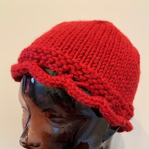 Scalloped Edge Beanie