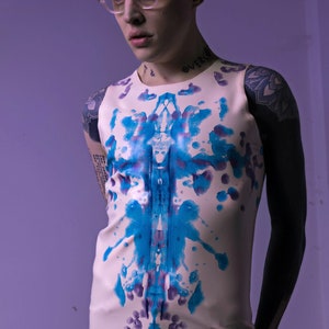 Patterned Latex Vest