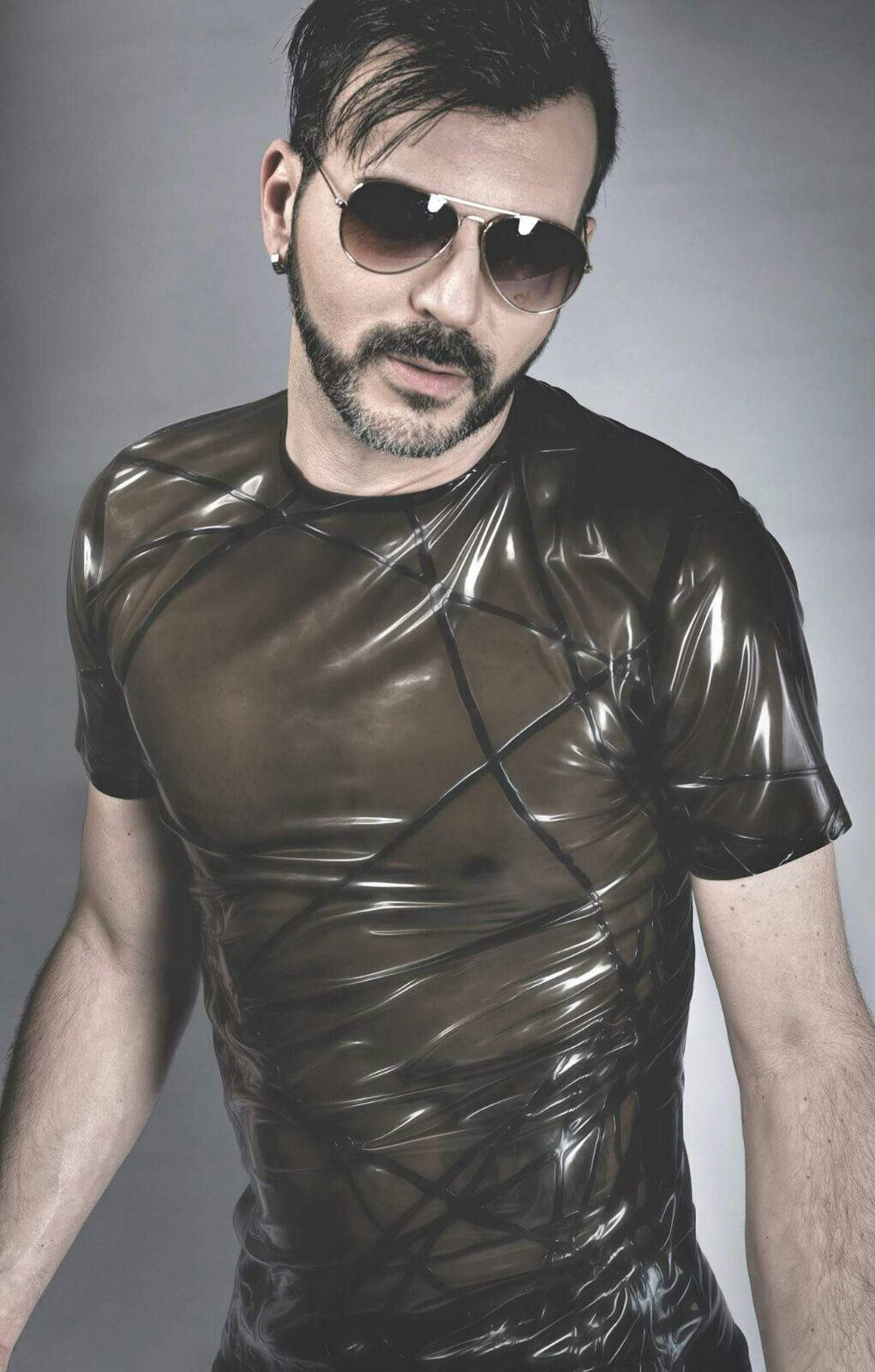 Mens latex top - Etsy 日本