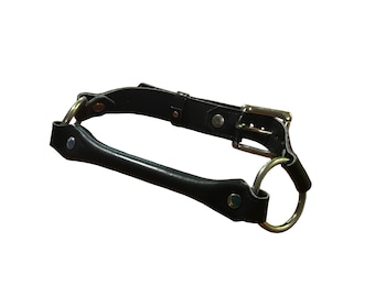 Pony Play Bit Gag Faux Leather - Made to Order