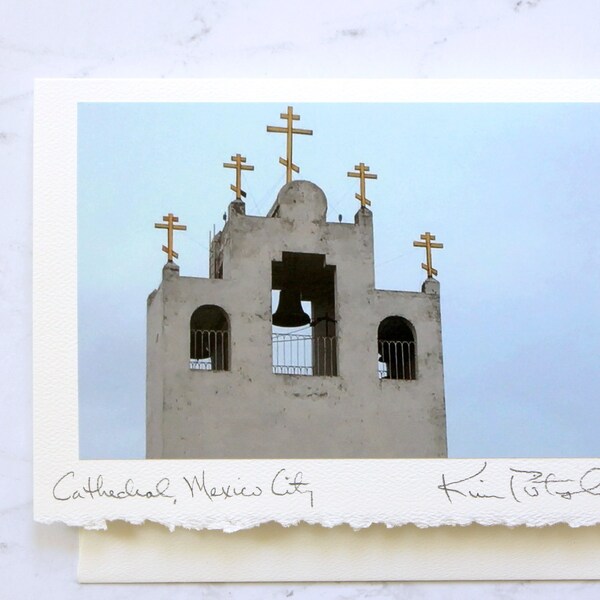 Orthodox Photo Greeting Card, Orthodox Notecard, Mexican Church, Eastern Orthodox, Russian Cross, Mexican Cathedral, Religious Note, OCA