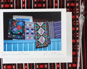 Handmade Greeting Card, Photo Greeting, Carpet Designs, Textile Designs, Eastern Europe, Travel Photo Romania, Roses and Diamonds, Romania