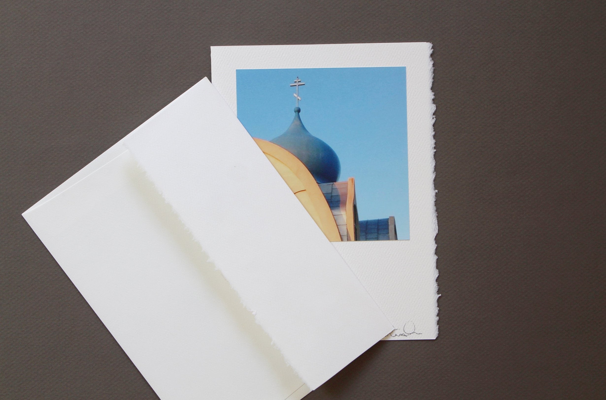 Religious Notecard, Orthodox Church Card, Handmade Greeting Card, Any