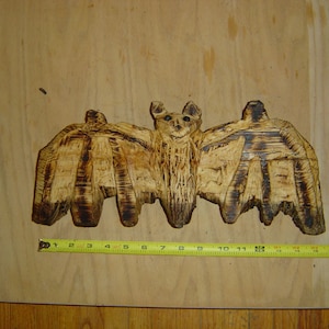 Chainsaw Carved Bat