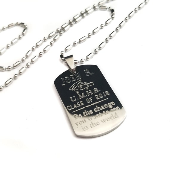 Graduation jewelry for him best sale