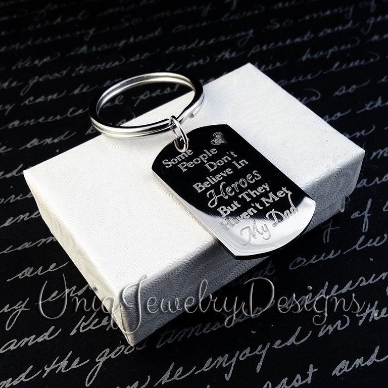 Gift For Dad, Hand Stamped Dog Tags, Personalized Dog Tags, Sentimental