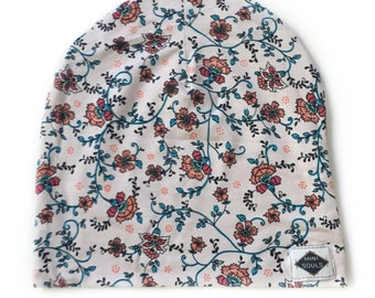 Mini Souls "Pink Paisley" beanie