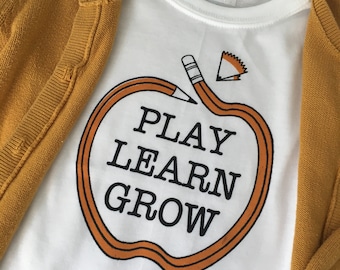 Mini Souls 'Play Learn Grow' tee