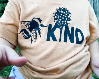 The 'Be Kind' Mini Souls Organic Bamboo T-shirt