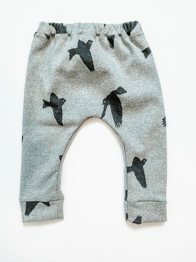 Mini Souls \u2018Take Flight\u2019 Grey Harem pants