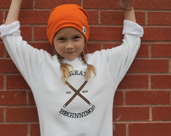 Mini Souls "Great Beginnings" crewneck sweater
