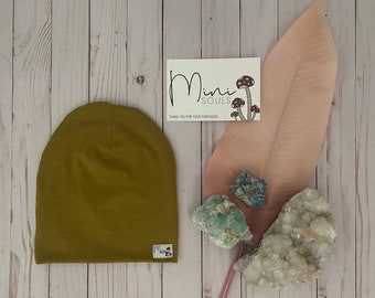 Mini Souls 'Olive' Beanie