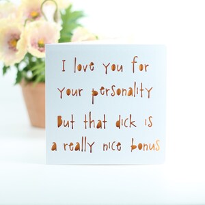 I love you for your personality, but that dick is a really nice bonus. Birthday, Anniversary, just because. image 7