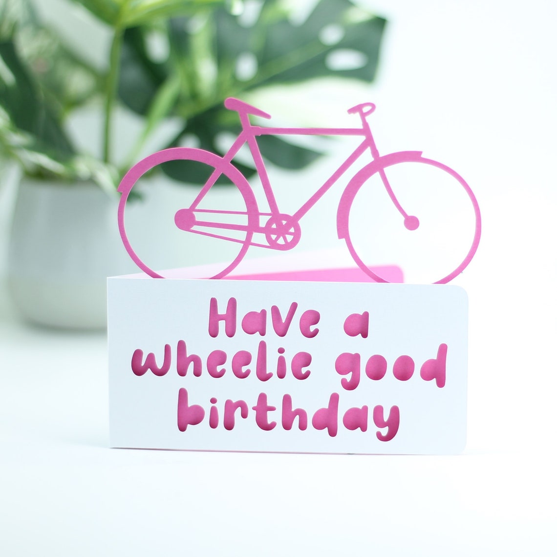 Have a Wheelie Good Birthday. Bike Birthday Bicycle Birthday Etsy