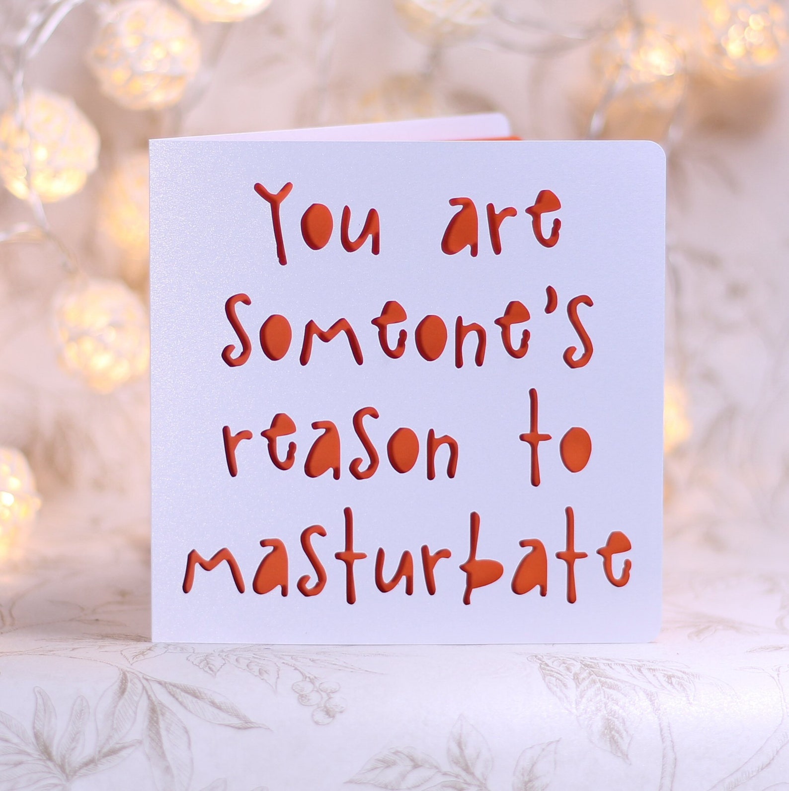 You Are Someone S Reason To Masturbate Sarcastic Etsy