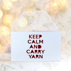 Keep Calm and Carry Yarn,