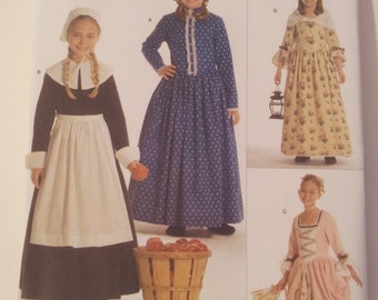 Simplicity Sewing Pattern 3725 Child's and girls' costumes in size 3, 4, 5, 6