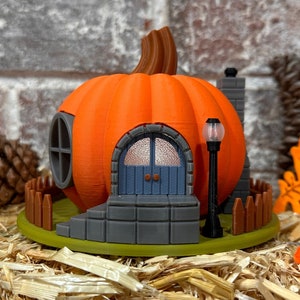 Pumpkin Fairy House Tealight Holder - Etsy