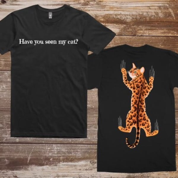 Gato de Bengala divertido - camiseta de escalada de gato, los gatos son idiotas, camiseta de mamá gato, amante de los gatos