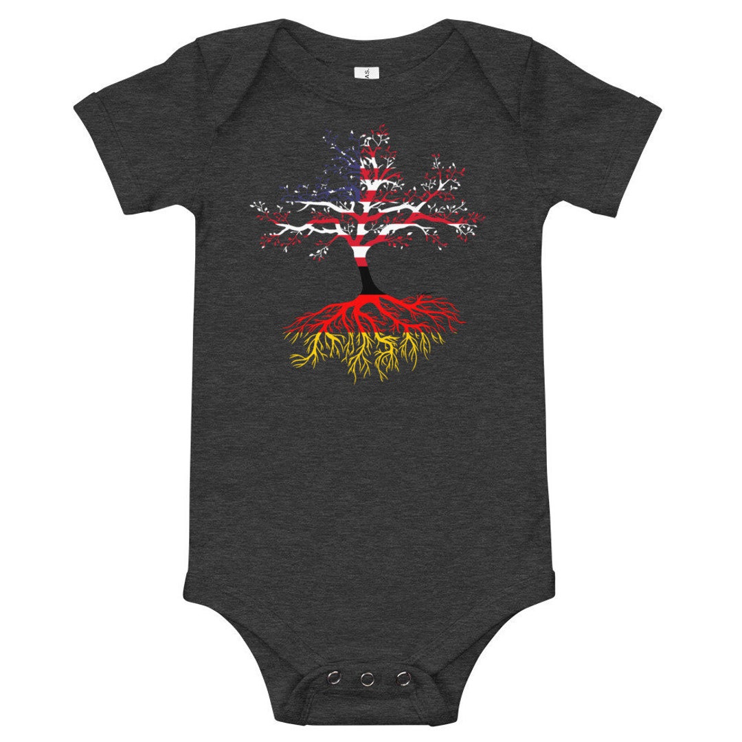 German Baby Onesie German American Roots Gift for Germans Etsy
