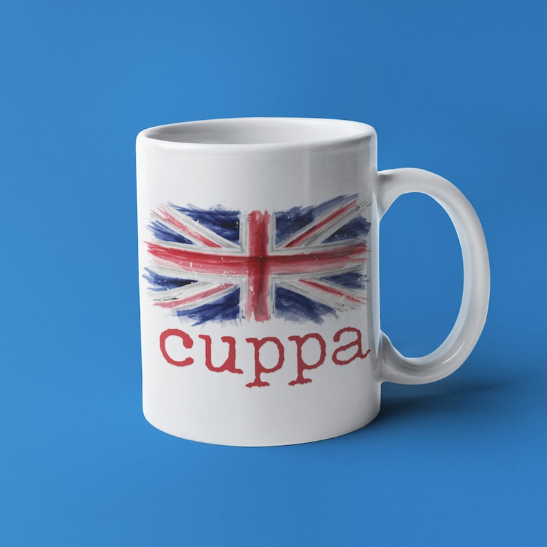 British Tea Mug Cuppa Tea Mug UK Gift Idea Cuppa Tea Etsy