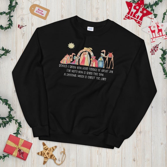 Nativity sweatshirt hotsell