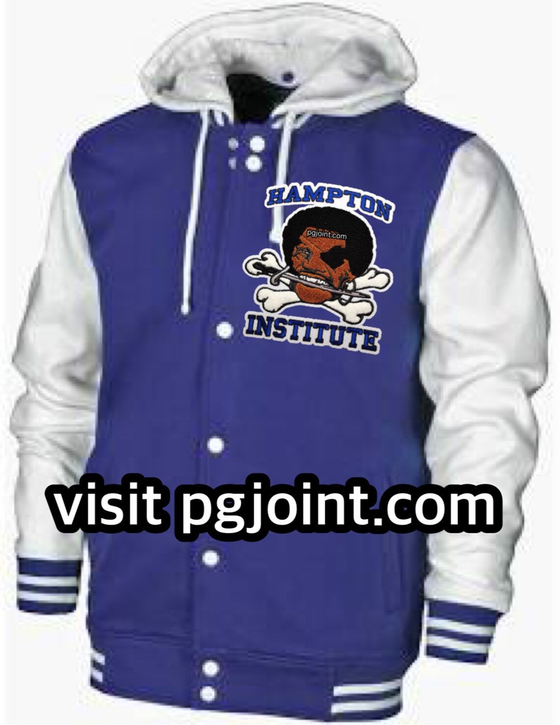 Hampton Institute letterman jacket Etsy