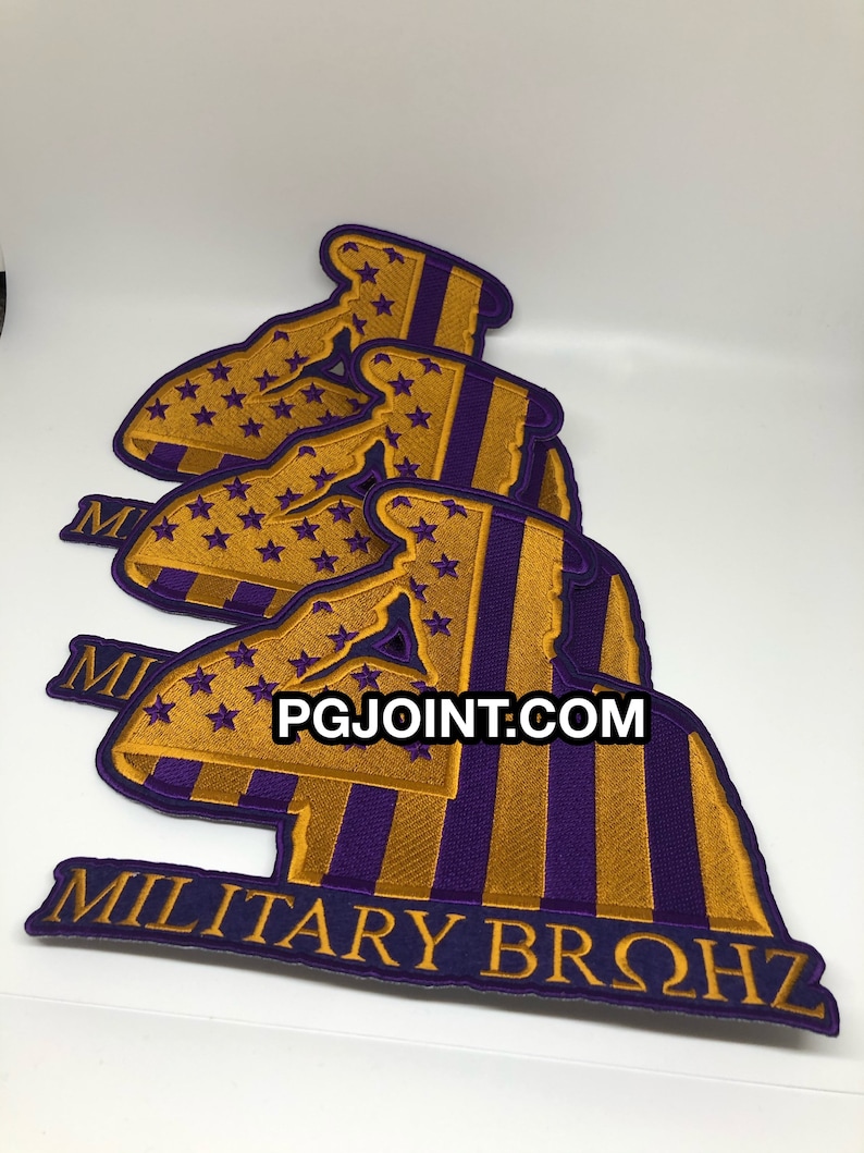 Military Bruhz big embroidered patch