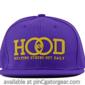 Embroidered HOOD Custom SnapBack