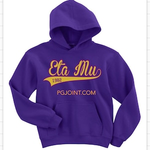 Embroidered chapter Hoodie or sweatshirt