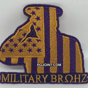 Small Military Bruhz embroidered patch