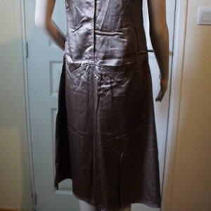 Vintage dress 1920's brown image 5