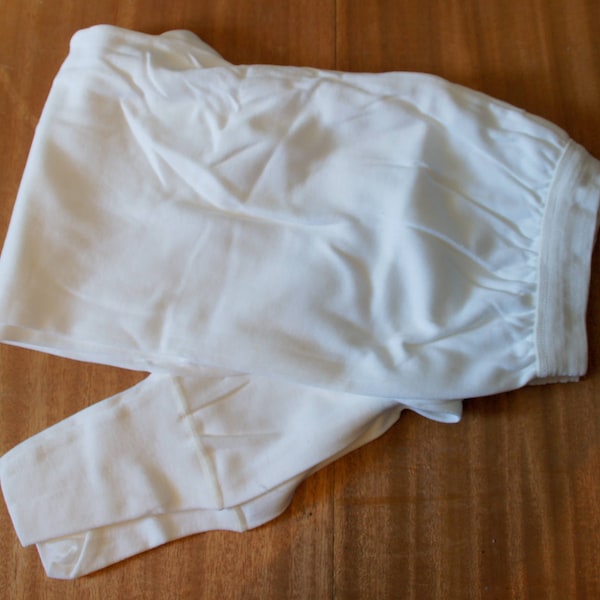 Caleçon homme en coton blanc