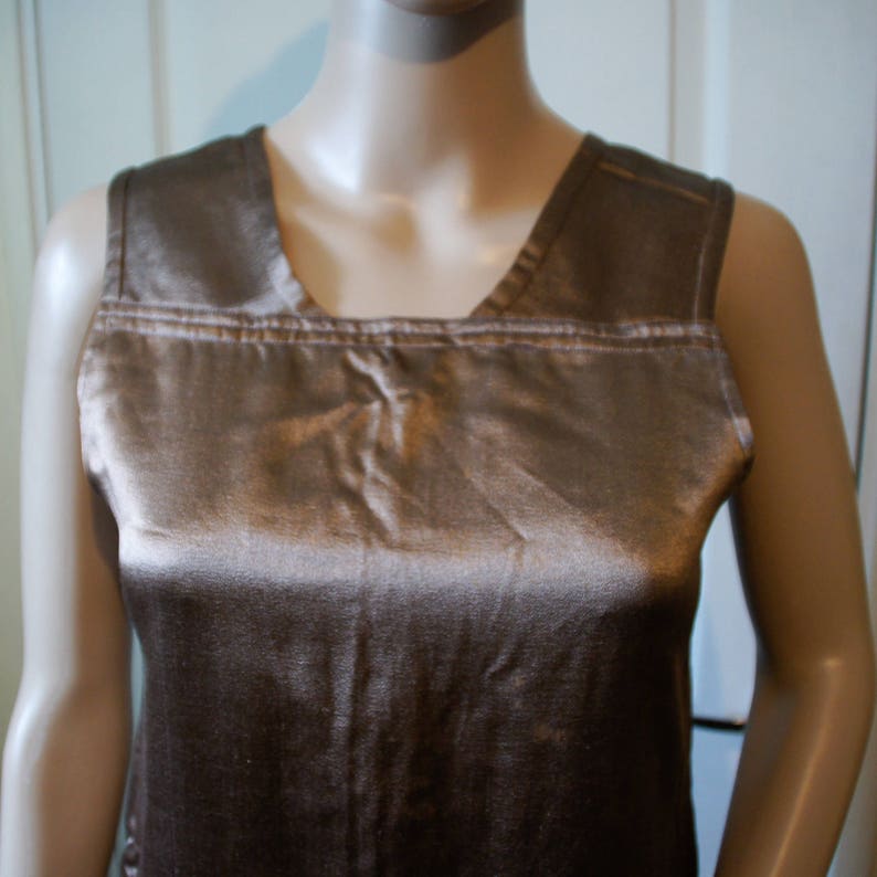 Vintage dress 1920's brown image 1