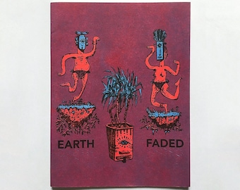 Earth Faded (Risograph Zine - Comic Book Sci-Fi Illustrations)