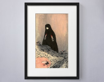 End (Fine Art Print - Life and Death Illustration)