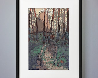 Corporia II (Nature Art Prints - Environment Illustrations - Landscape Drawings - Fantasy Art)