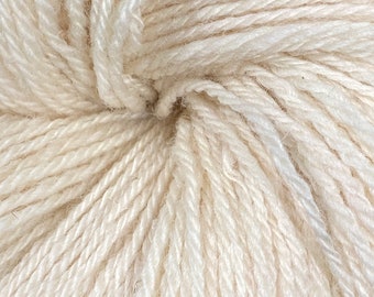 Natural Light CVM Wool with Pastel Silks - Sport Yarn