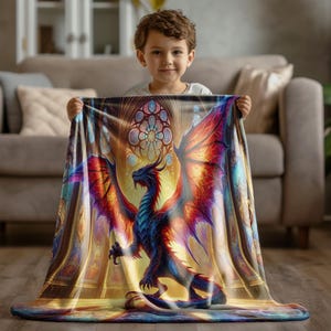 dragon church blanket