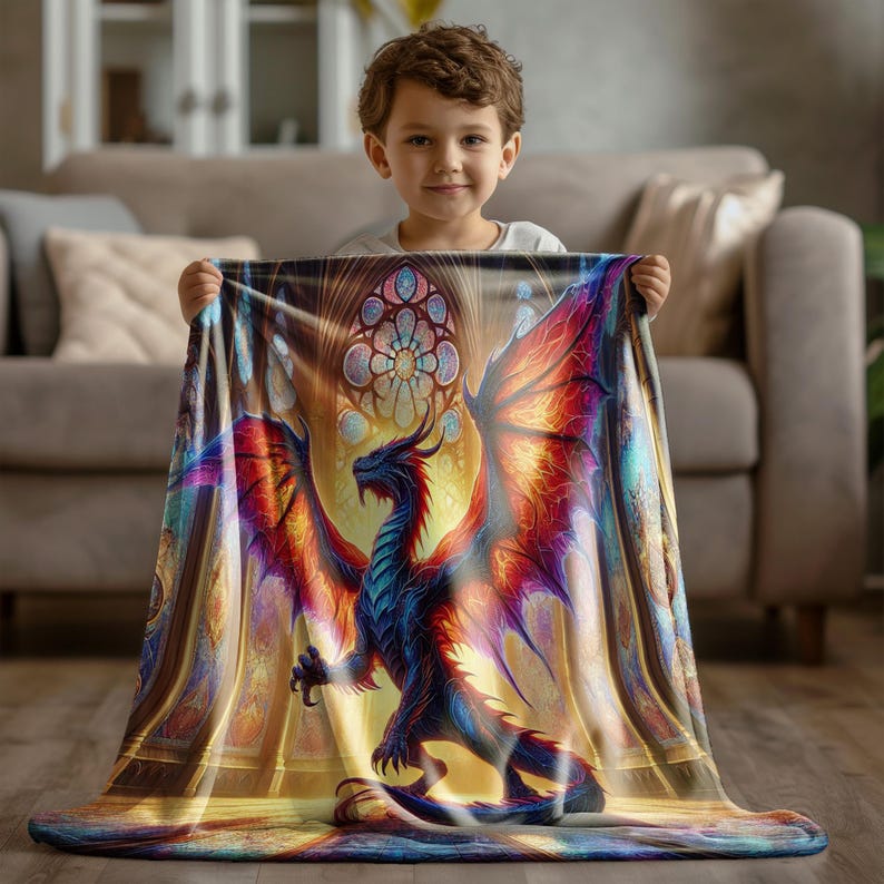 dragon church blanket