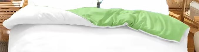 GETIYA Biancheria Da Letto Floreale Verde 135x200 Cm - Copripiumino In Microfibra Con Cerniera E Federa 80x80, Morbida E Traspirante