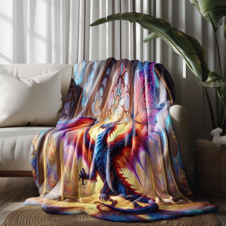 dragon church blanket