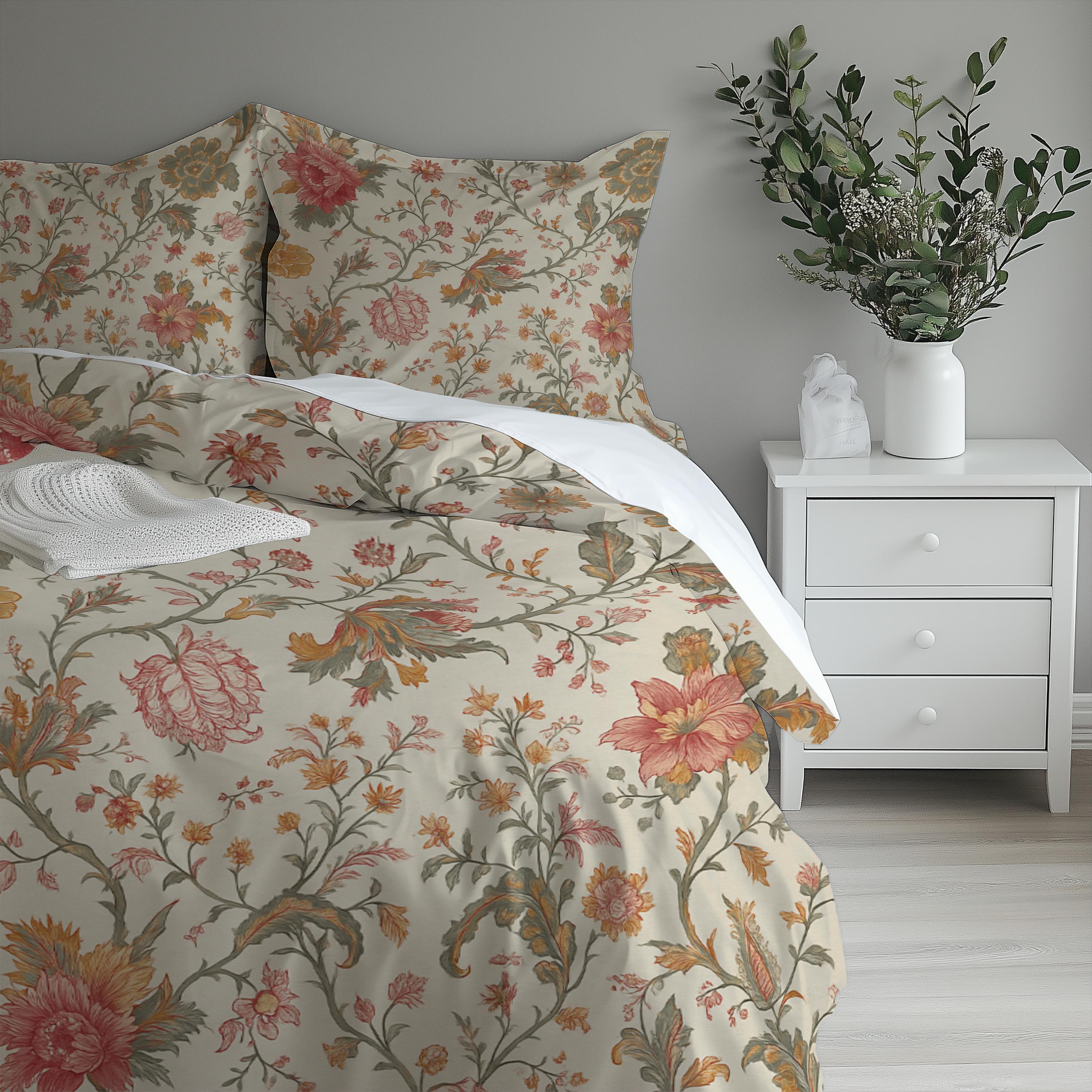 Vintage Floral Duvet Covers