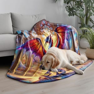 dragon church blanket