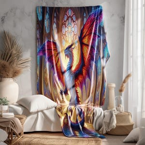 dragon church blanket