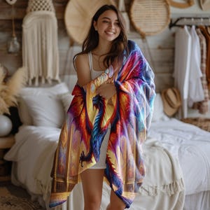 dragon church blanket