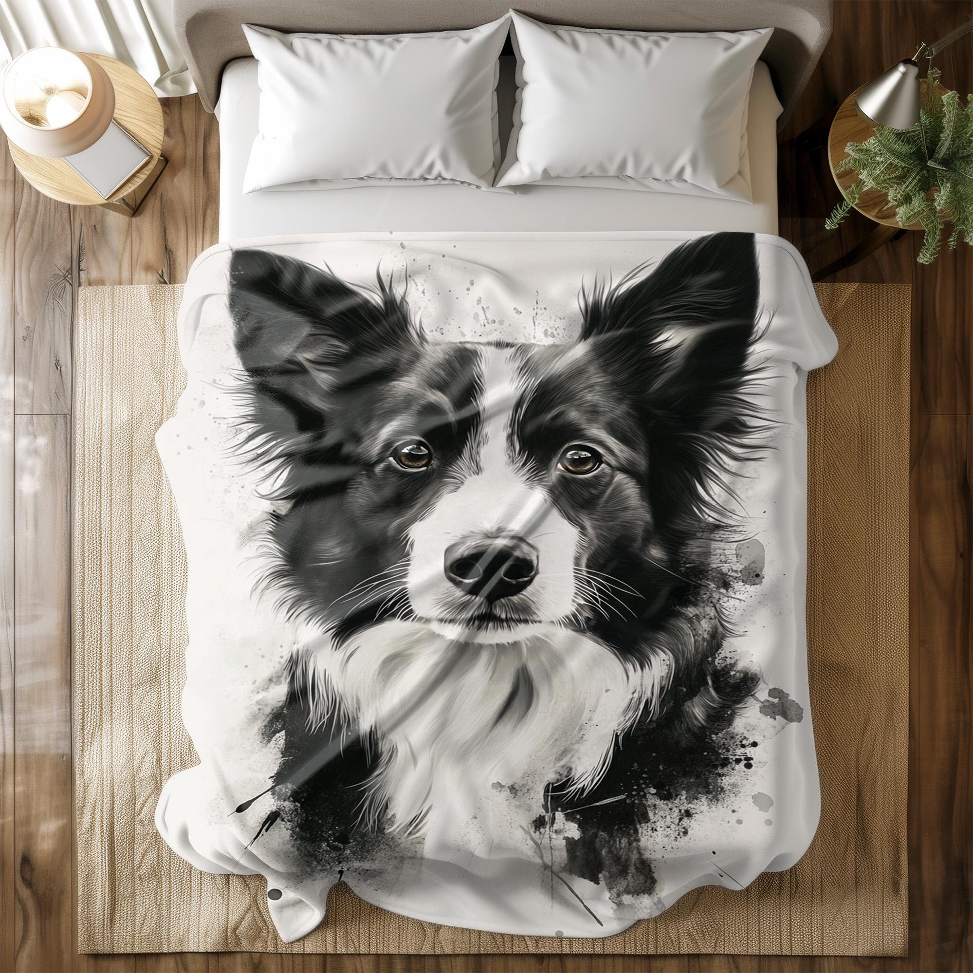 Border Collie Duvet New Zealand